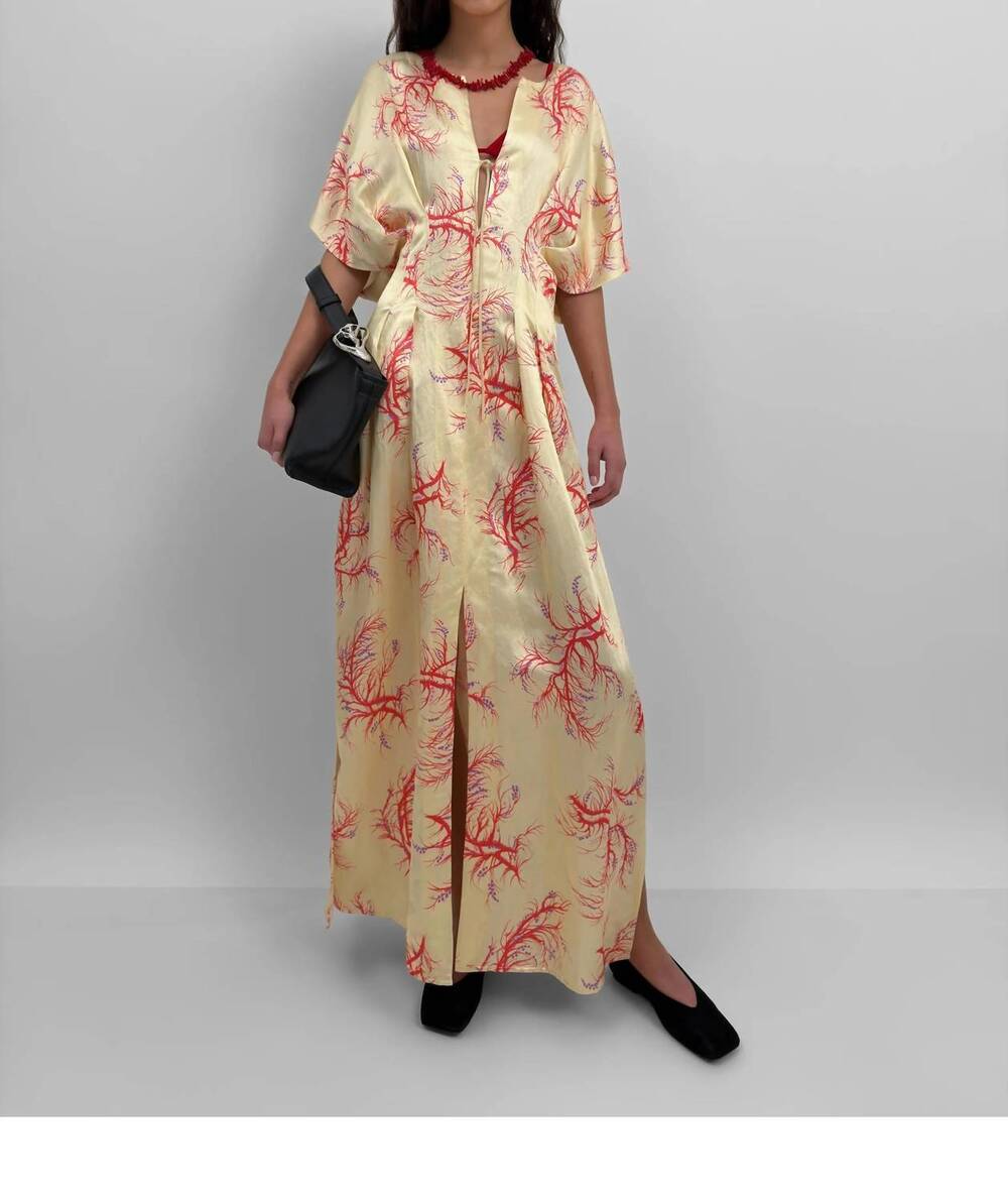 NEW RODEBJER the kylie maxi dress in seaweed